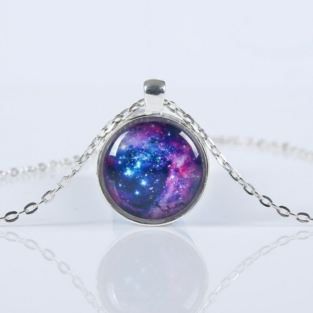 Galaxy Cabochon Necklace
